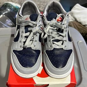 Nike Dunk Low College Navy Grey